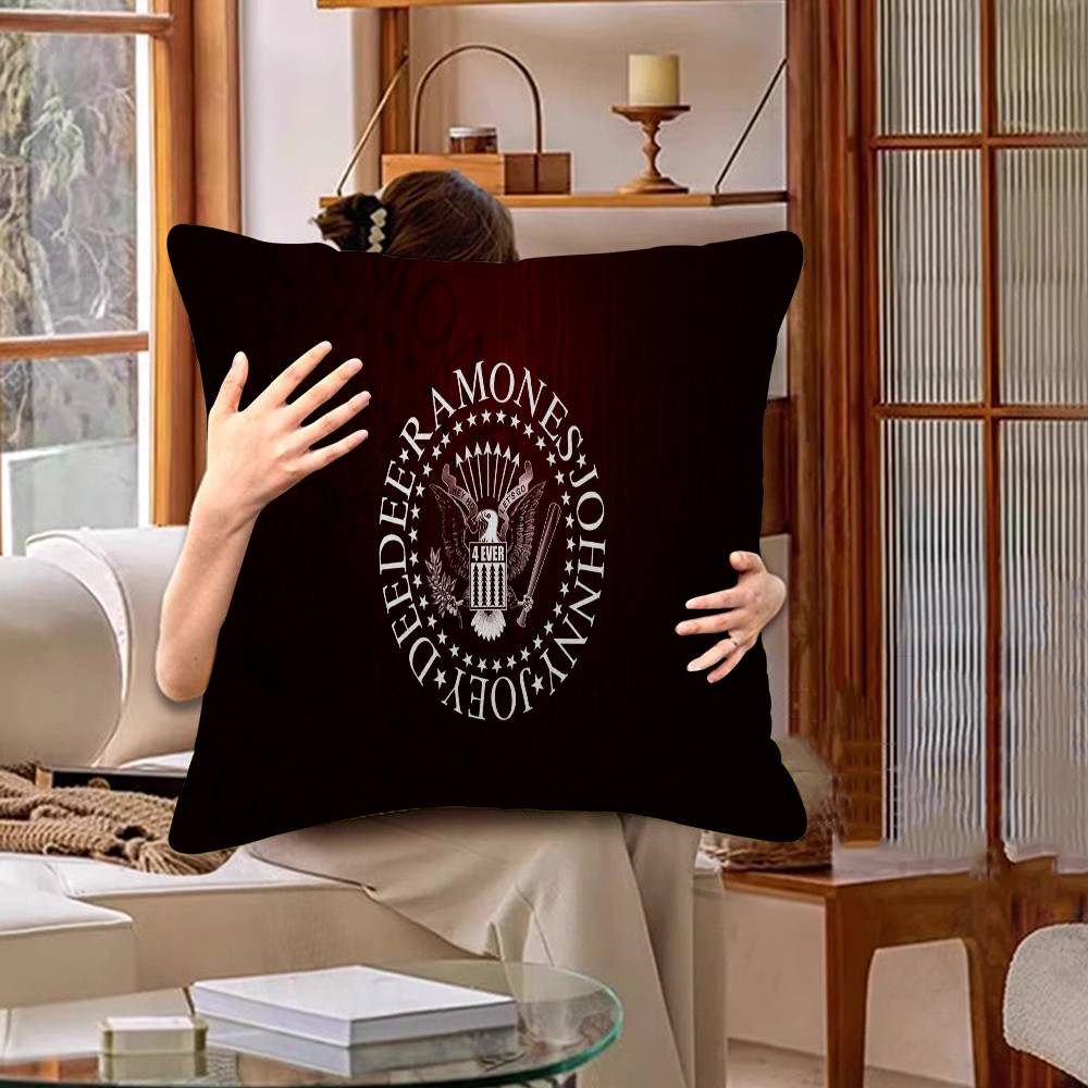 R-ramones Band Pillow Cover Design Cushion Cover Decor Holiday Decorati
