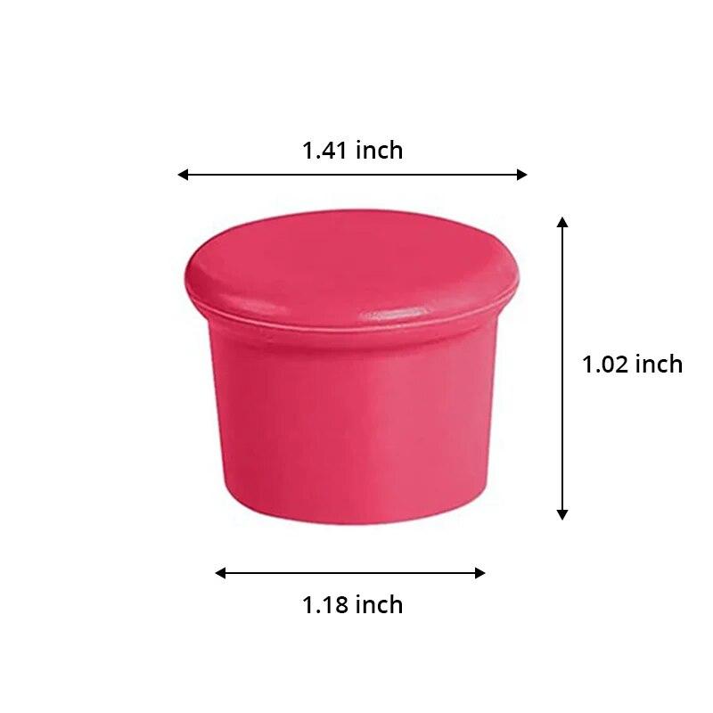 1PC Candy Colors Silicone Stoppers Leak Free Wine Bottle Stoppers Kitchen Bar Tools For Red Wine And Beer Bottle Cap