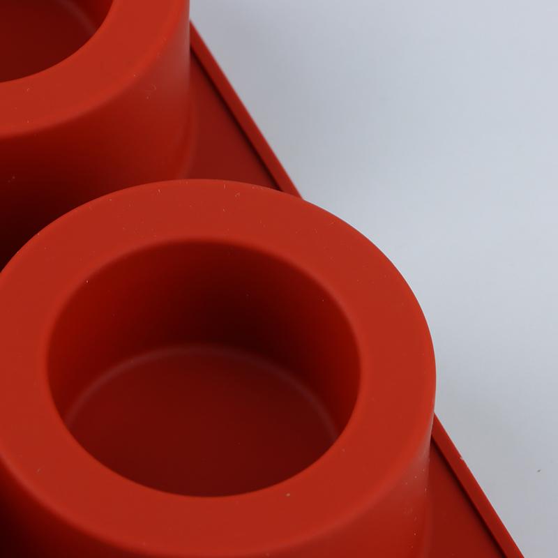 1Pc 6 Hole Round Cake Mold Cake Decorating Silicone Mold Diy Cakes Baking Tool