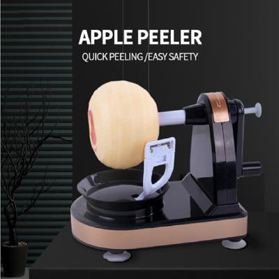 Pelapatate rotante multifunzione Pelapatate manuale pigro Pelapatate per frutta con affettatrice Set da cucina per pelapatate
