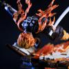 Demon Slayer Zenitsu Agatsuma Thunder God Action Figure 28CM Light Up Flame Effect  Collectible Anime Model For Fans