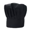 Cuisine restauration travail Chef chapeau hommes femmes couleur unie blanc Chef chapeau Anti perte de cheveux cuisson cuisine Costume chapeau