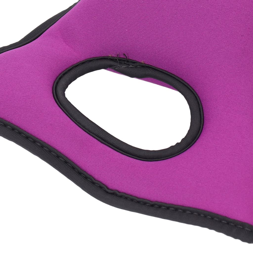 1 Pair Adjustable Knee Pads Multifunctional Waterproof Gardening Kneeling Pad for Household Work Baby Bath Purple