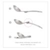 Good-Kitchen Outdoor Camping Soup Spoon Mountaineering Backpacker Portable Pot Soup Spoon Portable Folding Soup Spoon
