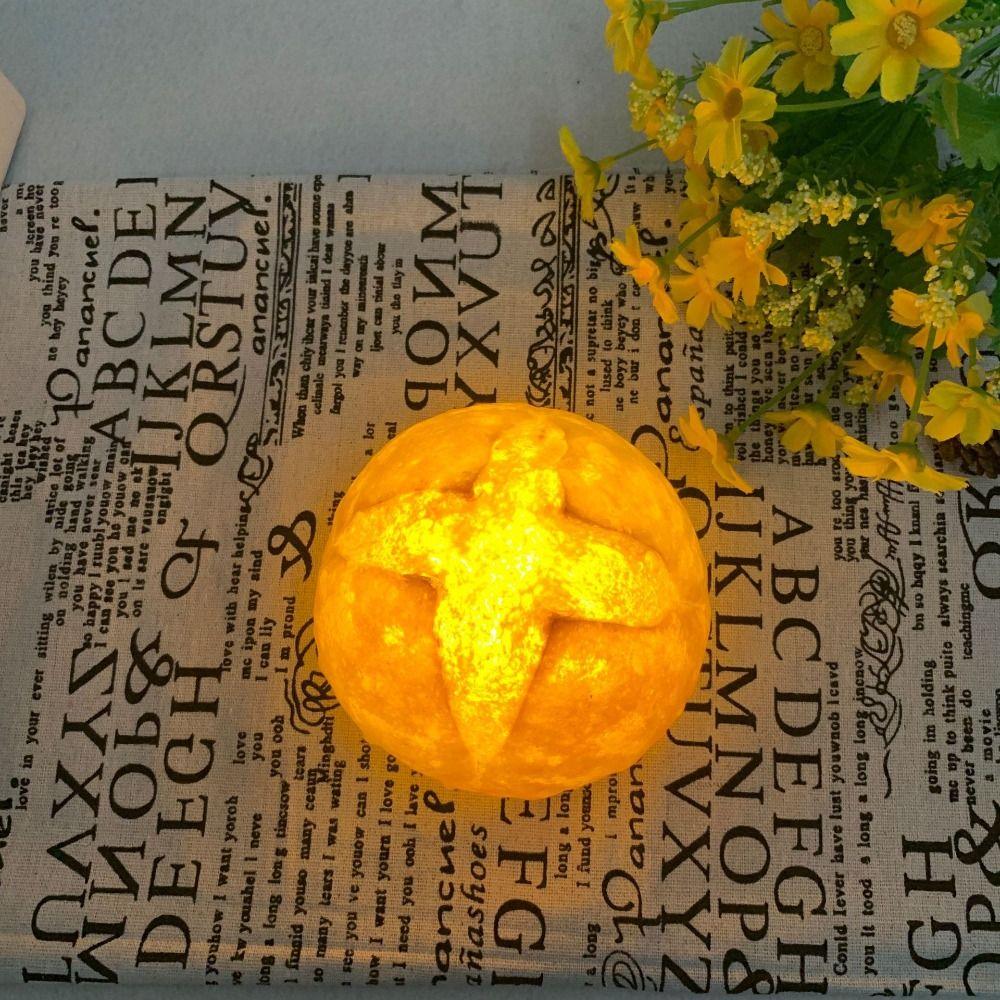 Creative Bread Shaped Lamp Battery Operated Cross Bread Night Light LED Bread Lamp Home Decor