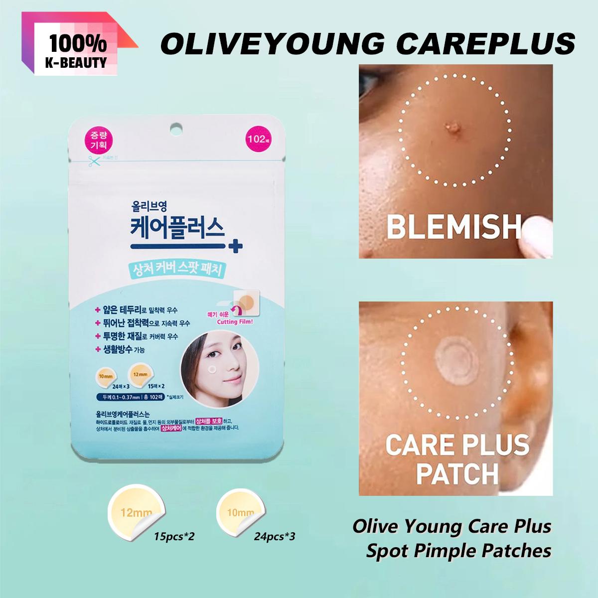 Olive Young Care Plus Spot Cover Патчи от прыщей 102 шт. 102 Count