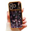 Magnetic For Magsafe Case For iPhone 17 Pro Max Starry Sky Cherry Blossom Pattern Skin Feeling Cover For iPhone 16 15 14 13 Pro Max