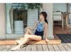Floral Sexy Triangle One-Piece Swimsuit for Hot Spring and Seaside Vacation