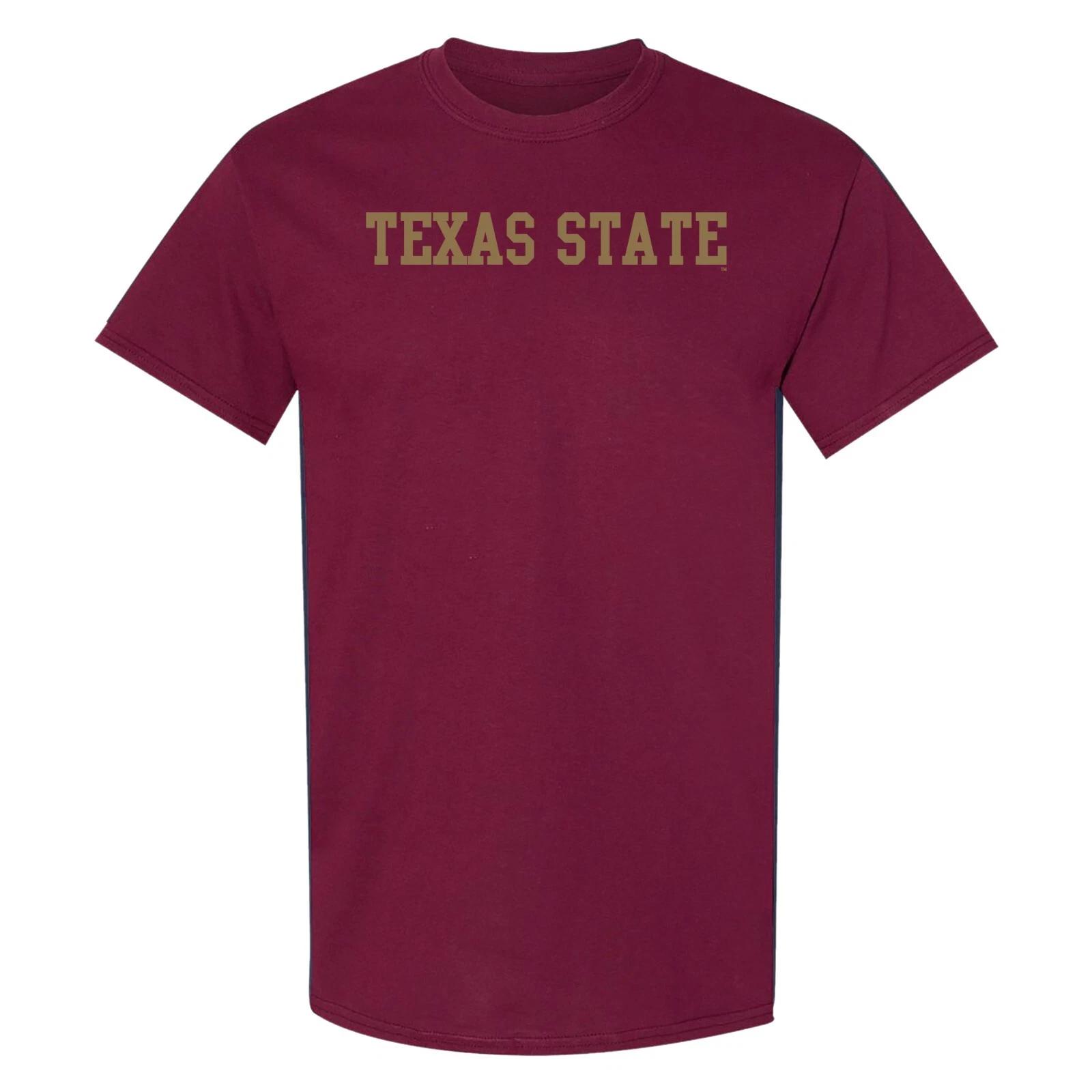 Texas State Bobcats Basic Block T-Shirt S
