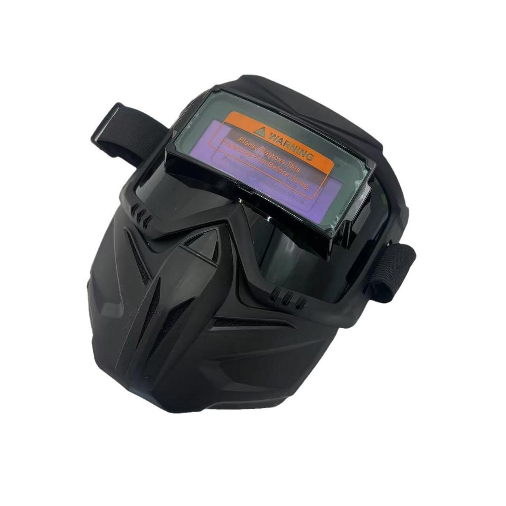 Harley Automatic Dimming Mask Anti-strong Light Anti-splash Electric Welding Protective Mask