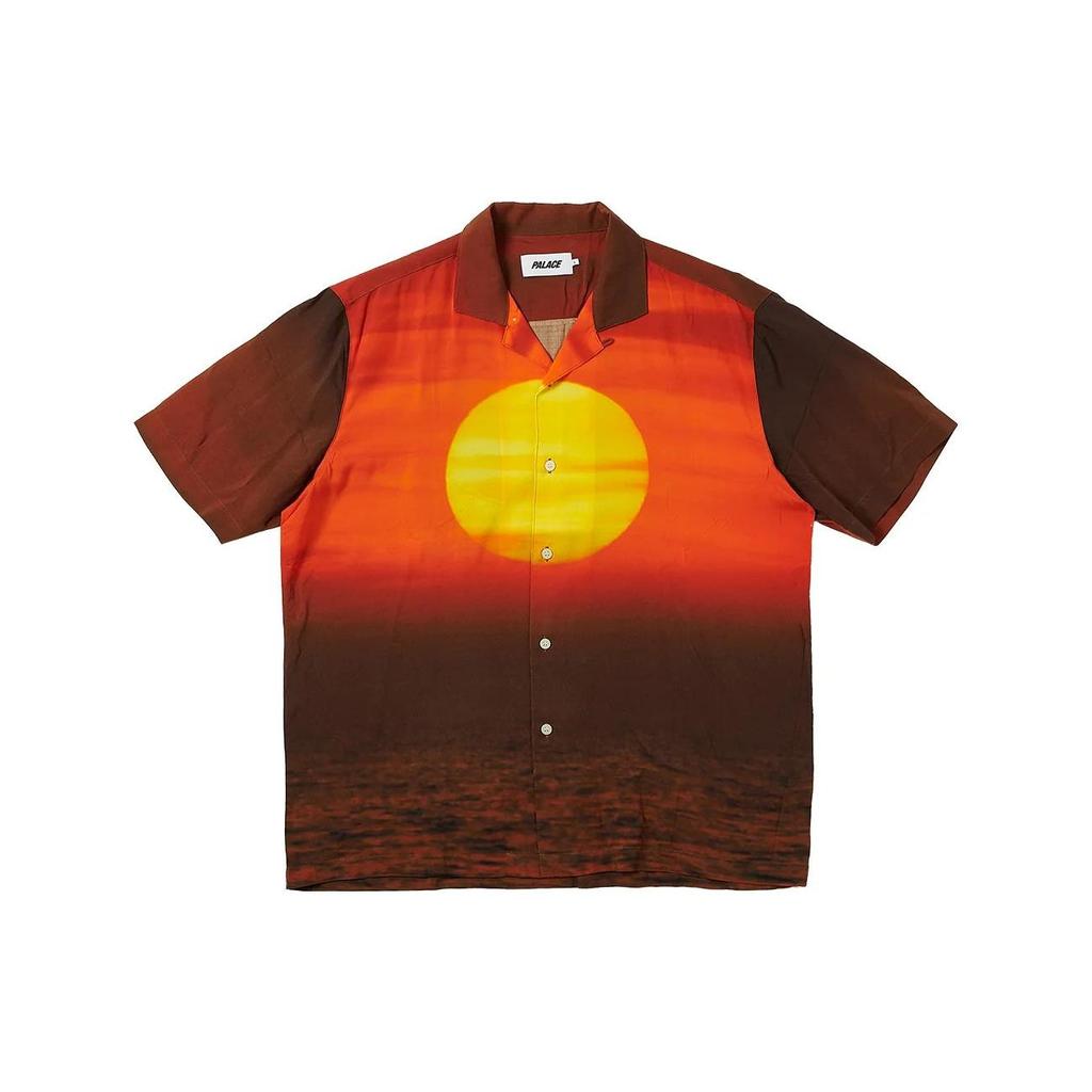 Palace Ultimate Chill Shirt Tiger Orange Unisex Tops P24SHT024