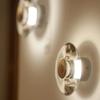 2026 Italian Minimalist Round Crystal Bedside Wall Lamp Modern LED Sconce Art Deco for Living Room Corridor Mirror Lights