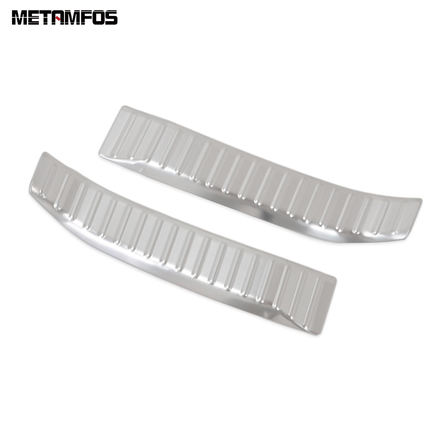 For Toyota Yaris Cross hybrid -2025 2026 Inner Rear Trunk Bumper Foot Plate Tailgate Door Sill Scuff Guard Plate Accessories Stainless Steel