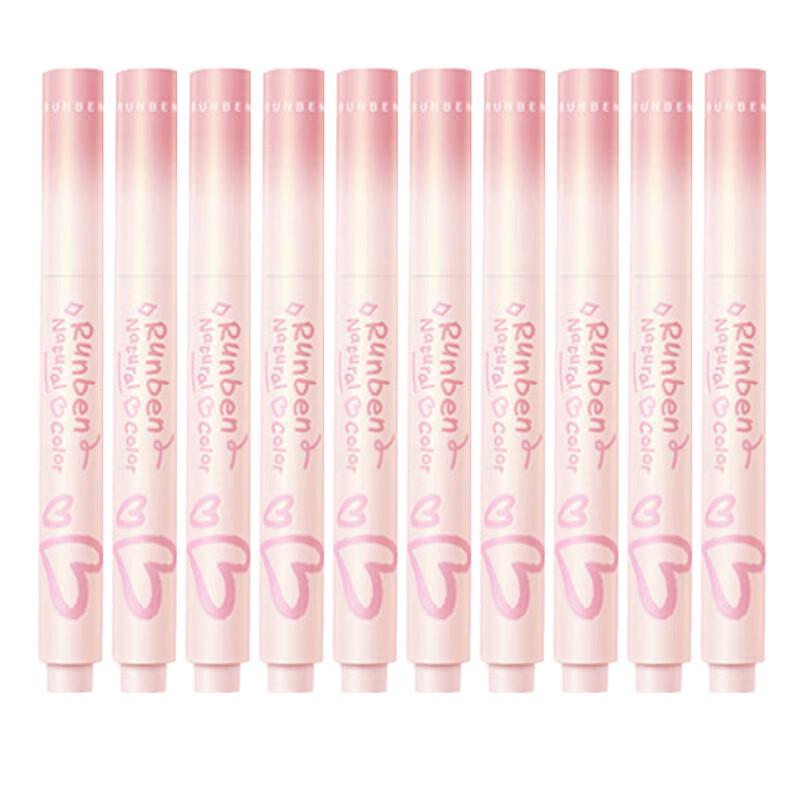 RUNBEN Tinted Fruit Lip Balm 10-Pack