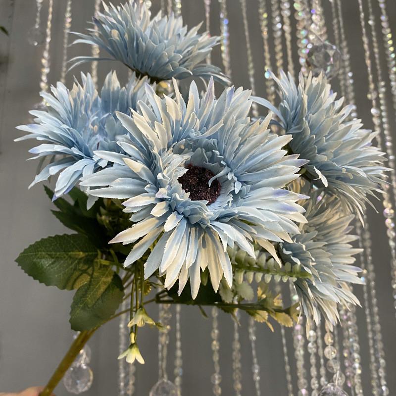 Faux Fuchsia Flower Arrangement With Durable Material For Wedding Decor And Photo Shoots