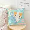 Cute Cartoon M-Masyumaro Cat Comfortable soft Pillow Case for Sofa Living Room Home office Decor Protective Covers