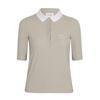 Ssideuneuwa Women'S Classic 3/4 Sleeve Top (Beige)