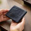 Linen Tea Towel Reusable Kitchen Towel Quick Dry Dish Towel Absorbent Lint-Free Hand Towel for Drying Dishes Glassware