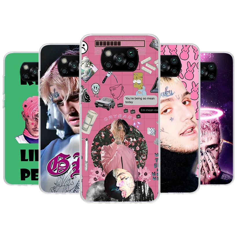 

Чехол для телефона Lil Peep Singer для Xiaomi Poco X3 Nfc X4 ​​Gt X5 Pro M5S M4 M3 M2 F5 F4 F3 F2 F1 Mi Note 10 Fundas Shell