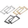 2Pcs Electric Guitar Dual Pickup Curved / Flat Humbucker Pickup Mounting Frames / Rings Les Paul LP Guitar Accessories