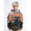 Spring Hoodies Truck Tractor 3D Print Streetwear Boy Girl Fashion Sweatshirts Oversized Hoodie Kids Pullovers Children Tracksuit