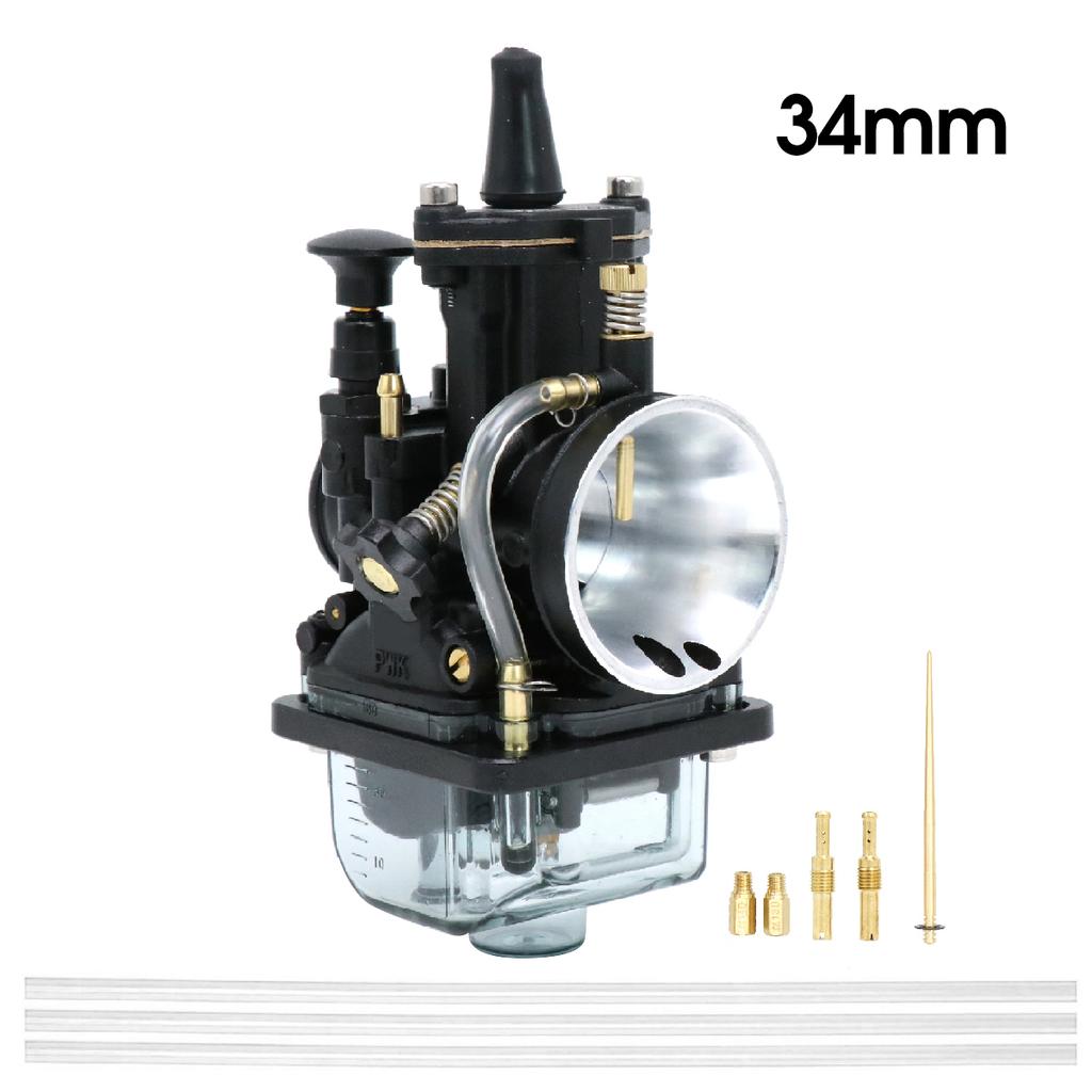 Alconstar-21 24 26 28 30 32 34mm RED/BLACK Motorcycle Racing  carburetor For 2T 4T Mikuni PWK carb For OKO 2T 4T Motorcycle Carb
