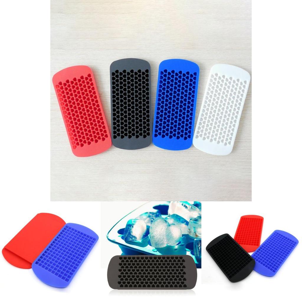 Premium Quality 160-cell Ice Cube Tray Silicone Mold For Effortless Ice Making