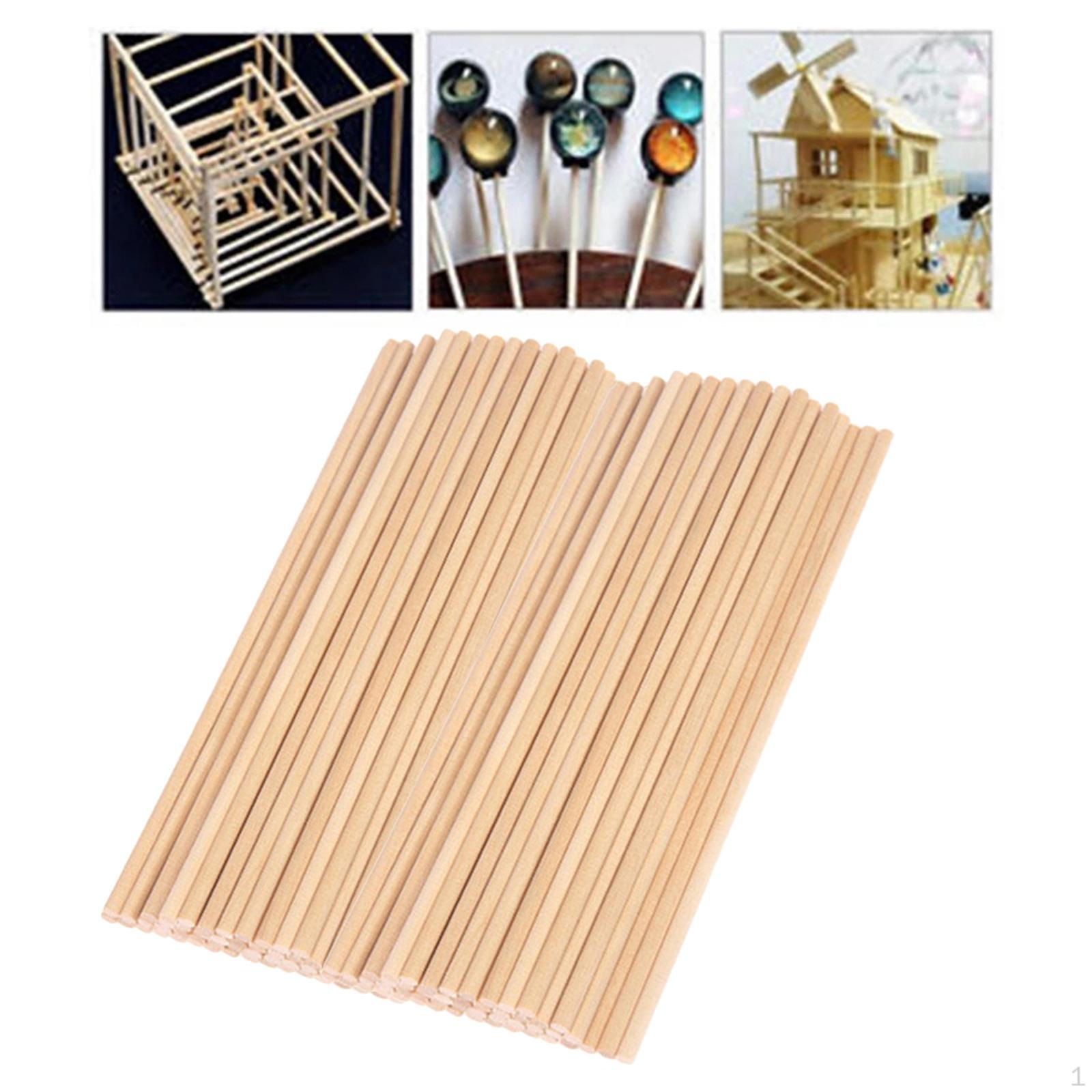 00x Необработанное дерево для поделок 20cm 50pcs