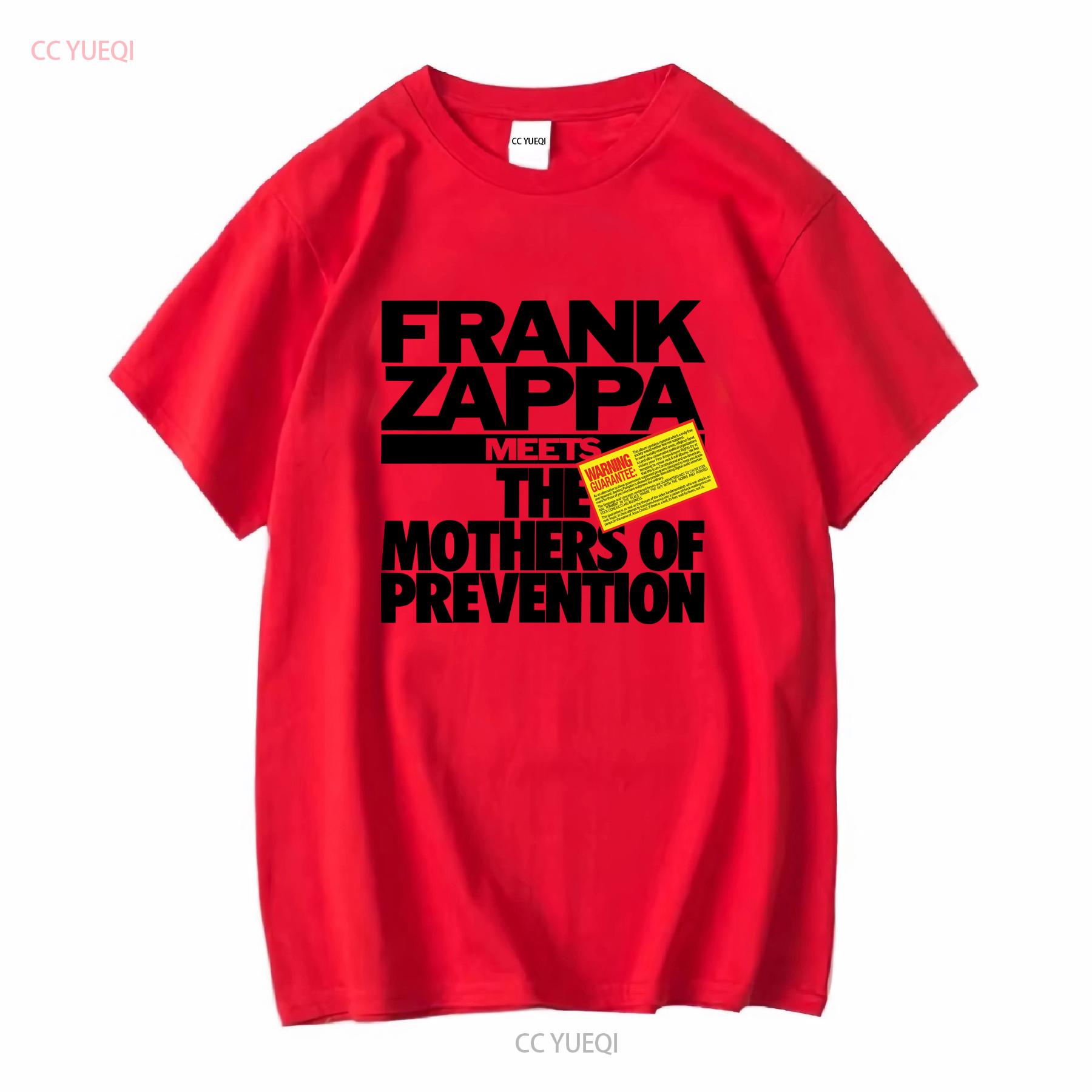 

Frank Zappa The Mothers Of Prevention White T Shirt NEW OFFICIAL vintage Washed Casual Unisex Stylish Slightly Comfortable 3XL