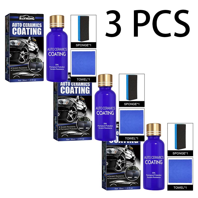 Rayhong Car Crystallization Liquid Clean Dirt Waterproof Dustproof Scratch Repair Car Paint Maintenance Renovation Coating Liquid
