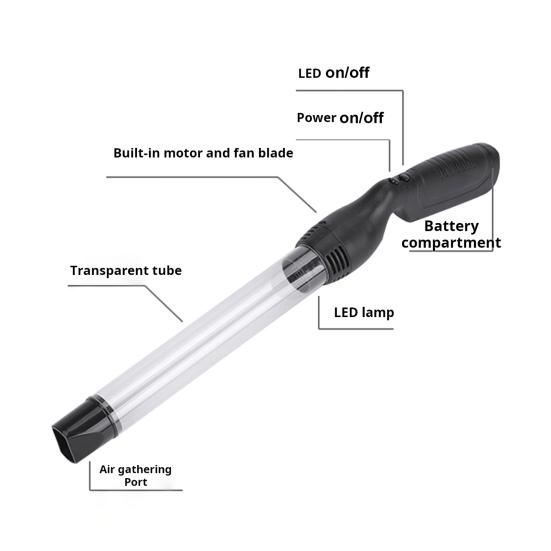 Wireless Vacuum Insect Trap Pest Catcher Portable Easy To Use Battery Powered Indoor Outdoor Handheld Spider Insect Traps Catcher