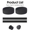 1Pair Bicycle Handlebar Tape Anti-Slip Damping Cycling Road Bike Handle Belt Wraps With Bar End Plugs Accessories for Road Bike