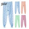 Comfortable Lounge Pants Women Pajama Elastic High Waist Floral Print Long Soft And Breathable Sleep Bottoms Trousers Loose Fit Sleepwear Wear