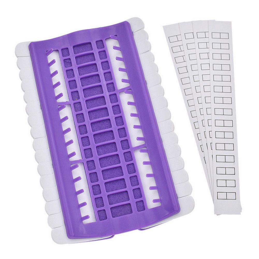 

30 Positions Cross Stitch Row Line Tool Set Sewing Needles Holder Embroidery Floss Thread Organizer DIY Sewing Tools