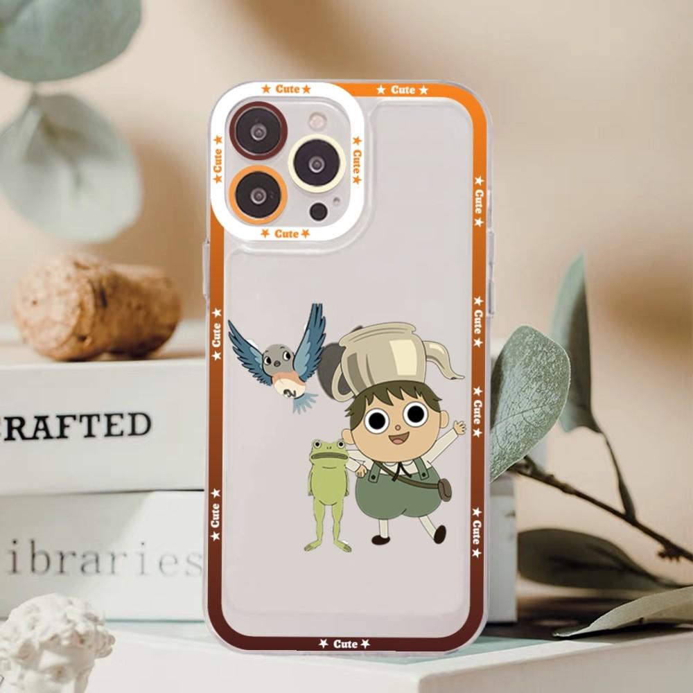 Cartoon O-Over the G-Garden W-Wall Phone Case For iPhone 15 11 12 13 14 Mini Pro Max XR X XS TPU Clear Case