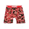 PSD Boxer Briefs Estampados Cómodos de Secado Rápido para Hombre de Línea Larga de Tiro Medio