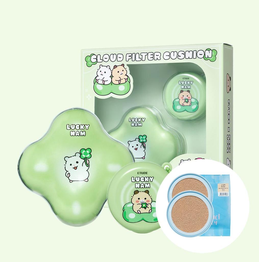 [Posy Love] Cloud Filter Cushion Mini Cushion Special Set (+2 Refills Included)