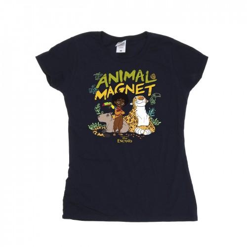 Disney T-shirt in Cotone Encanto Animale Magnete da Donna