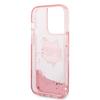 Karl Lagerfeld Klhcp14Llnchcp Iphone 14 Pro 6,1 Różowy/Pink Hardcase Glitter Choupette Head