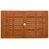 Folding Garden Table 120x70x75 cm Solid Eucalyptus Wood