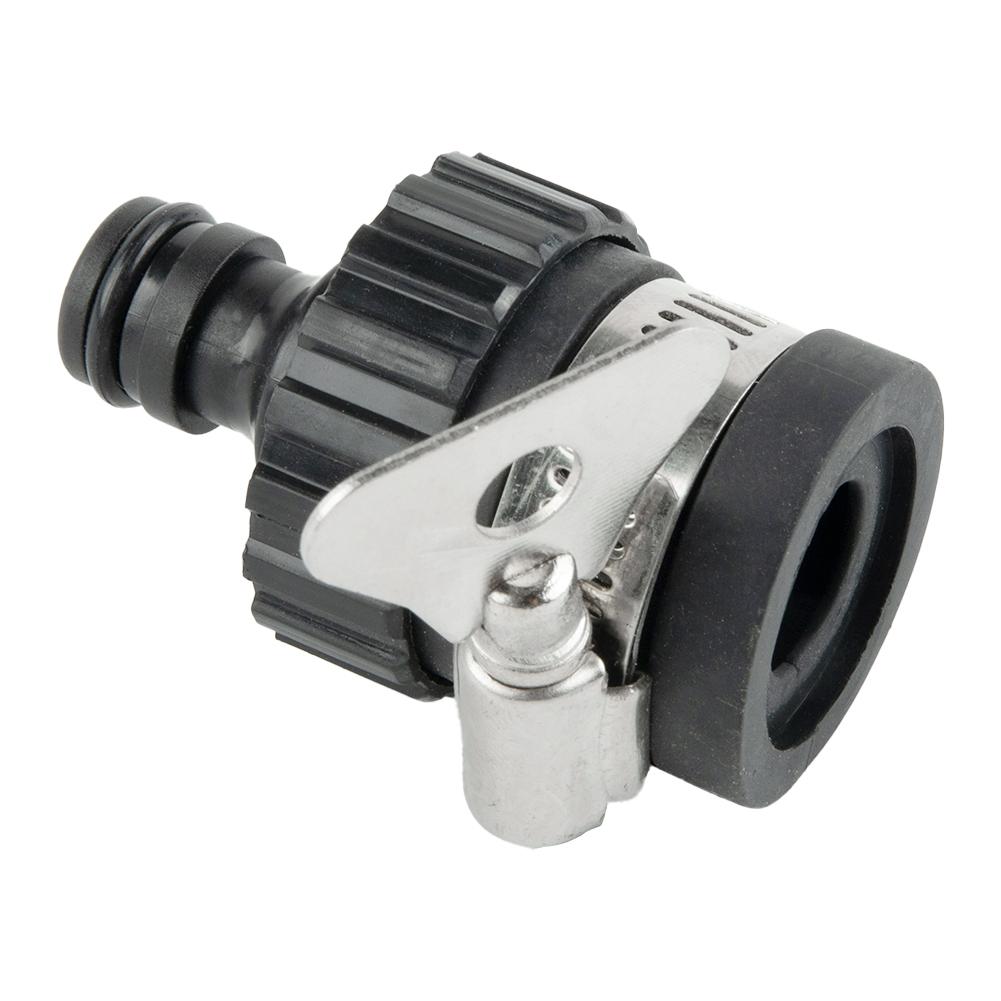 Garden Tool Tap Connector Car Washing For Connecting Hose For Gardening For Taps Between 18-24mm Stainless Steel Clip