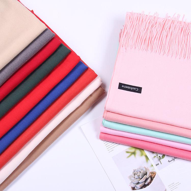 Eșarfă de cașmir șal Foulard doamnelor furat gât lână viscoză hijab eșarfă lungă de iarnă femei batista