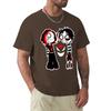 Interesting Cartoon Emo T Shirt Harajuku Short Sleeve T-shirt 100% Cotton Graphics Tshirt Tops
