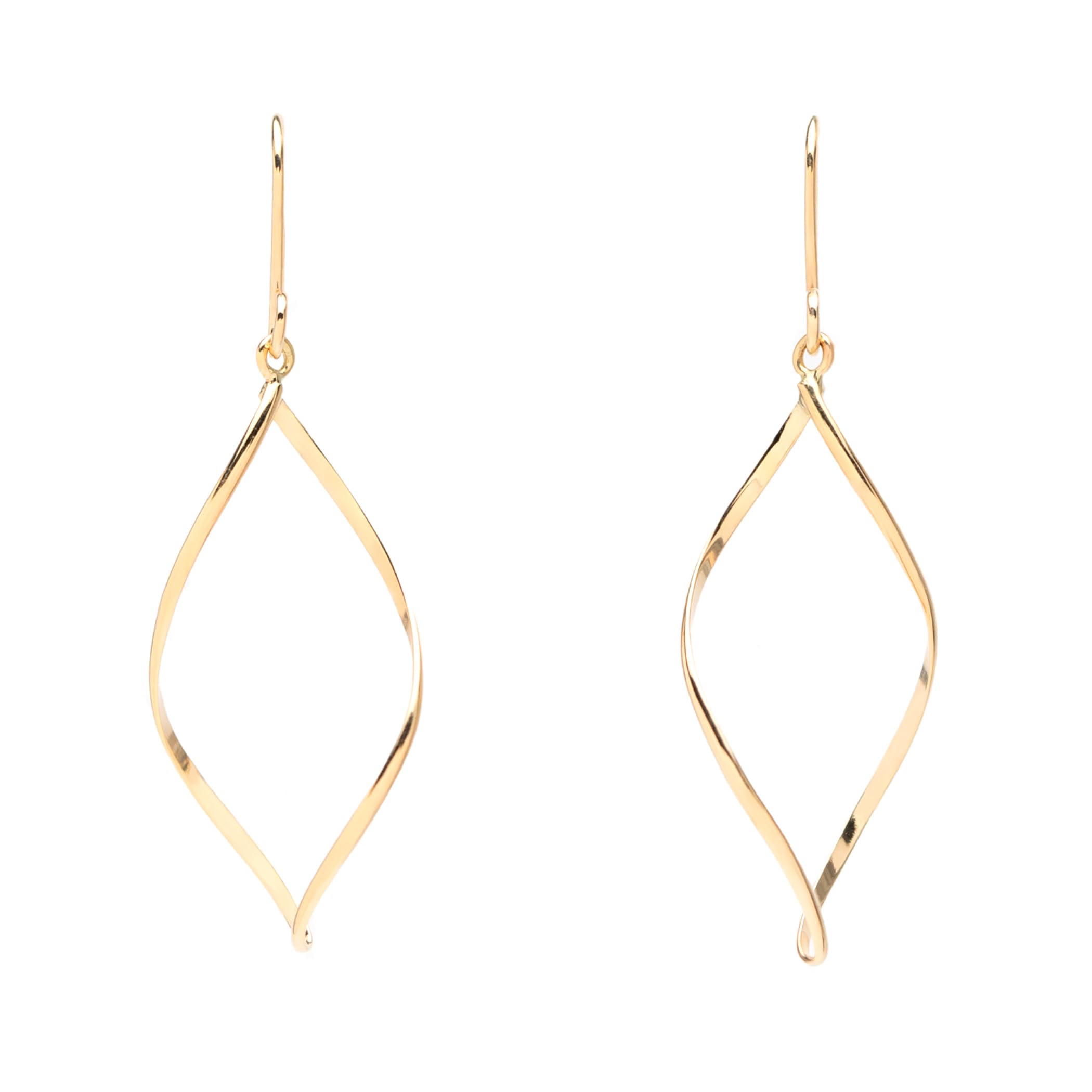 

ESTELLE [Official] Women s Hook Earrings, 10K Yellow Gold, 0202-3501-0019-0000