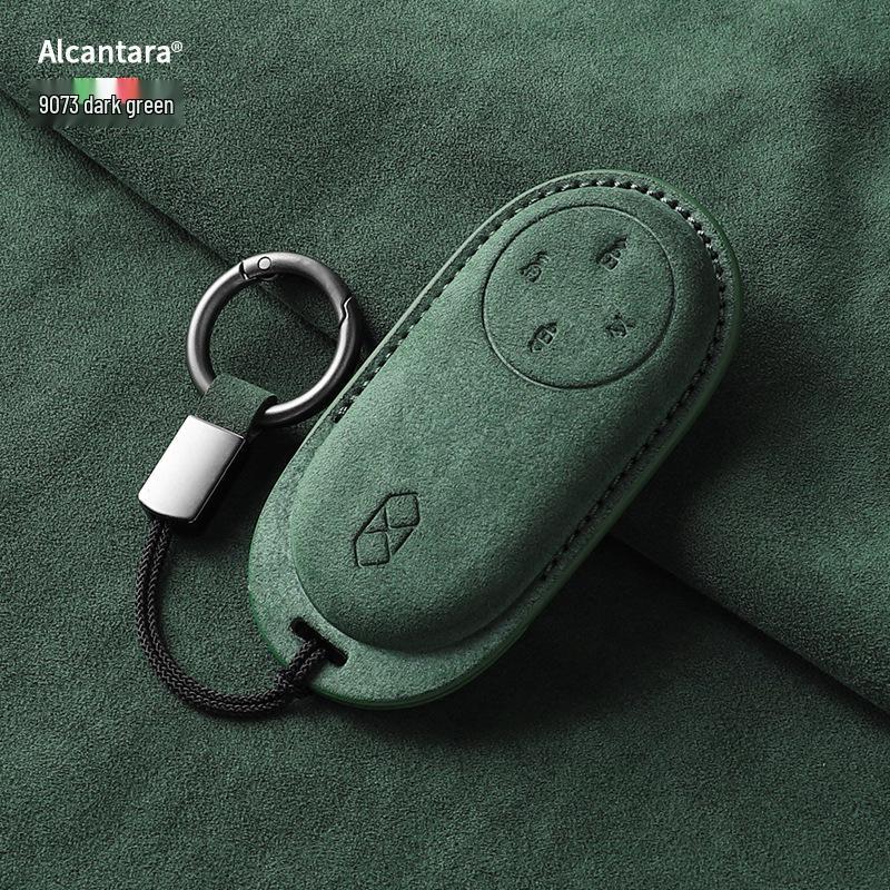 2026 Luxeed R7 Key Case: Suede S7/M8 Protective Shell with Full Coverage & Buckle
