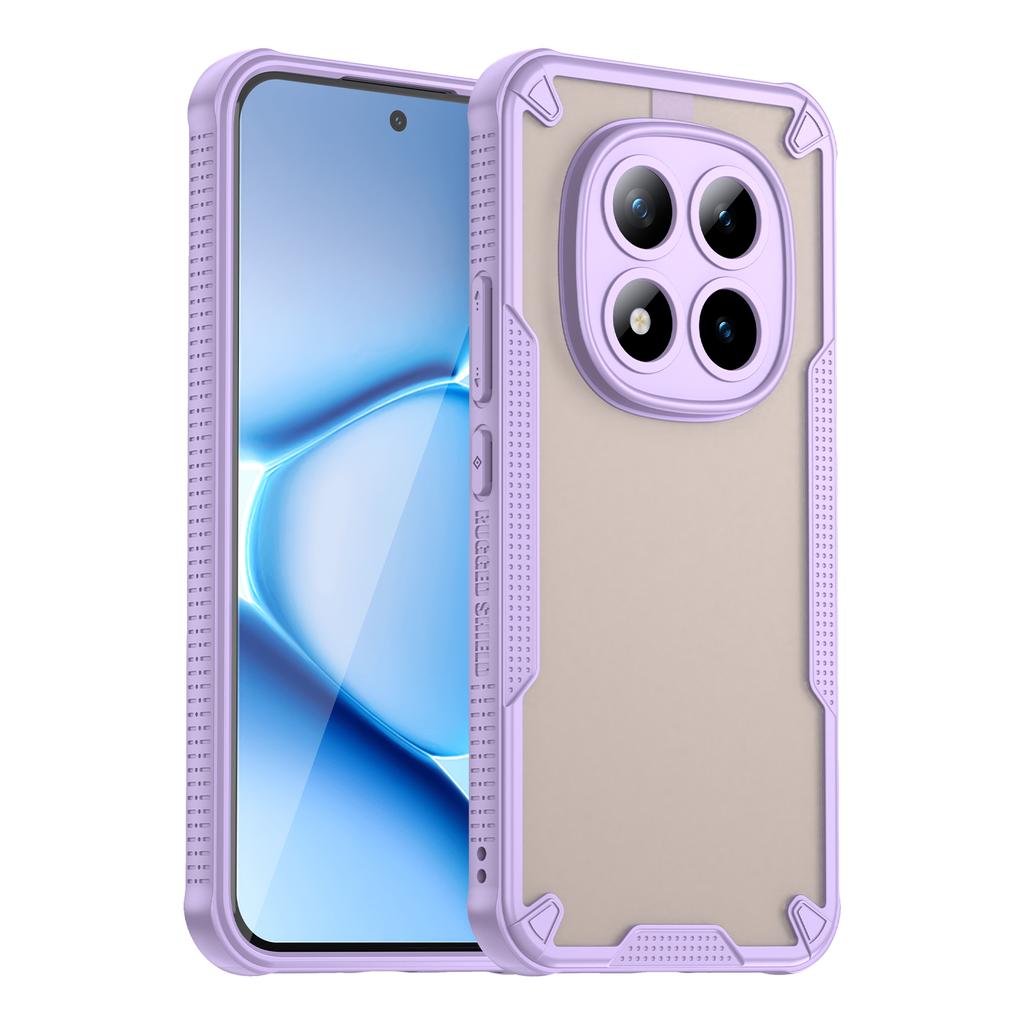 For Xiaomi Poco M8 Pro 5G/Redmi Note 15 Pro+ 5G (Global) Case PC + TPU Semi-Transparent Frosted Finish Protective Phone Cover