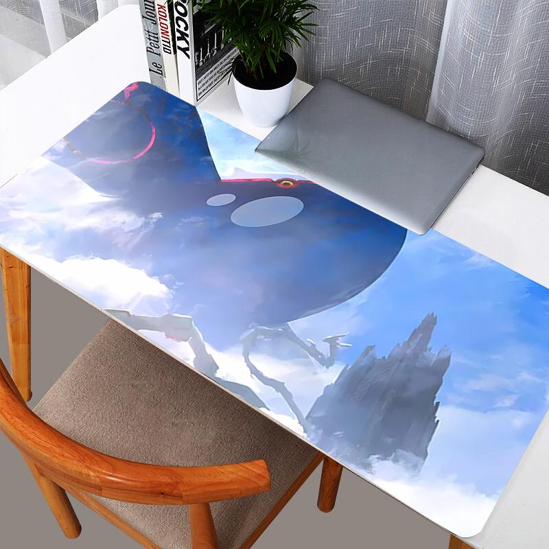 Large Mouse Pad Gamer Computer Desk Pokemon Pikachu Mat Modern Durable Table Keyboard Laptop Carpet XXL Gaming Mousepad