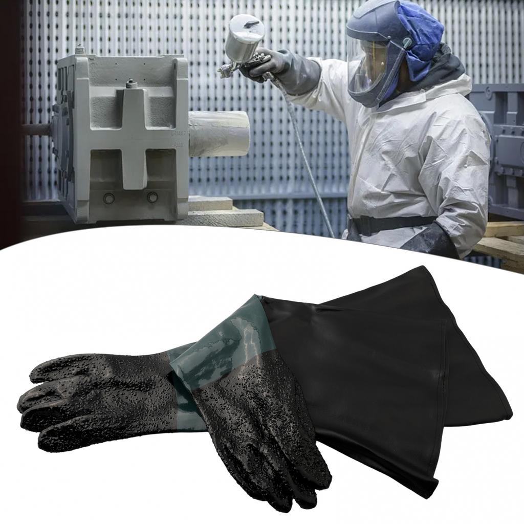 1 Pair Sand Blasting Glove For Heavy-Duty Sandblasting