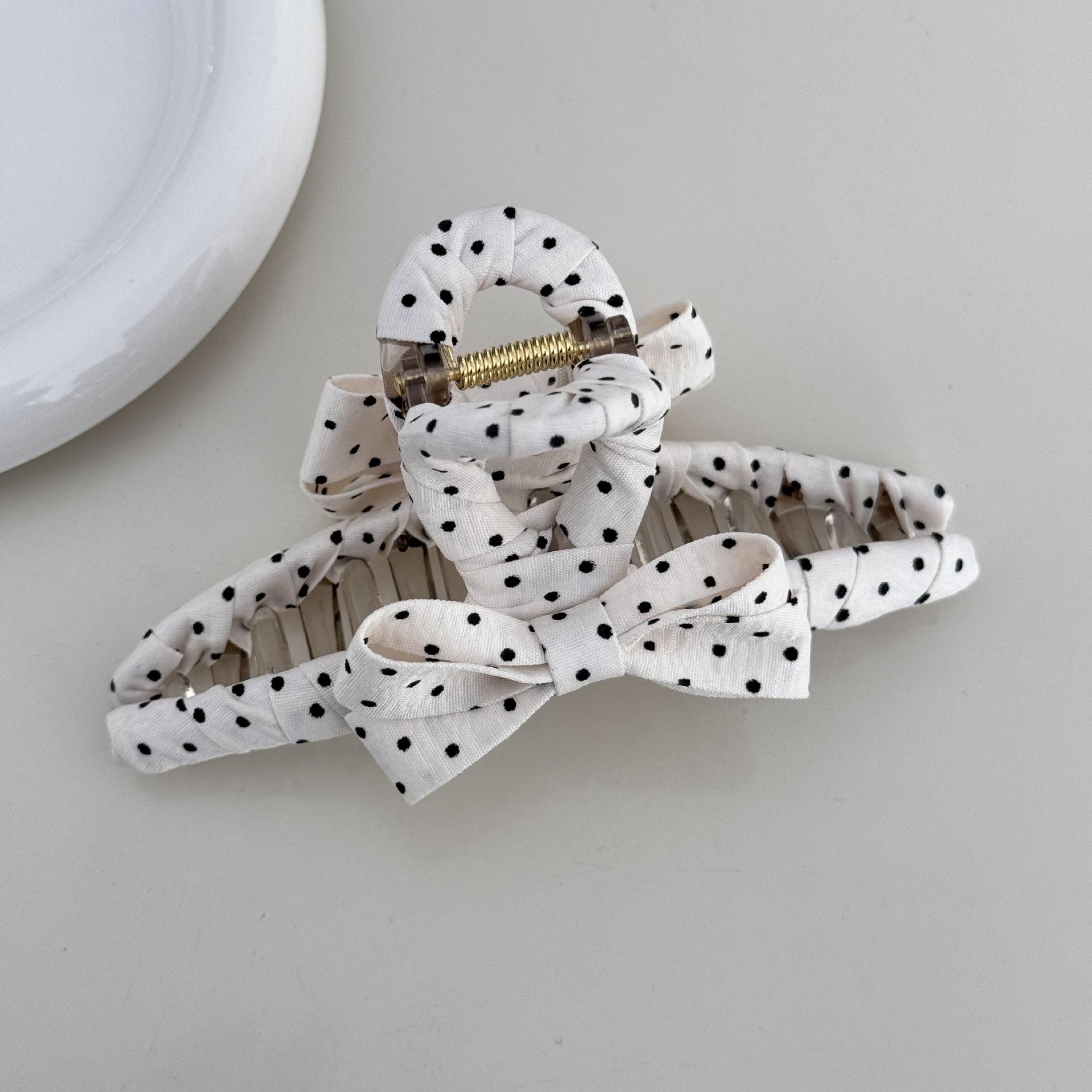 

Большие заколки для волос для женщин, девочек, с бантом, крабик, аксессуары, k-pop, сладости, ведущая мода, популярные, подарок, винтаж