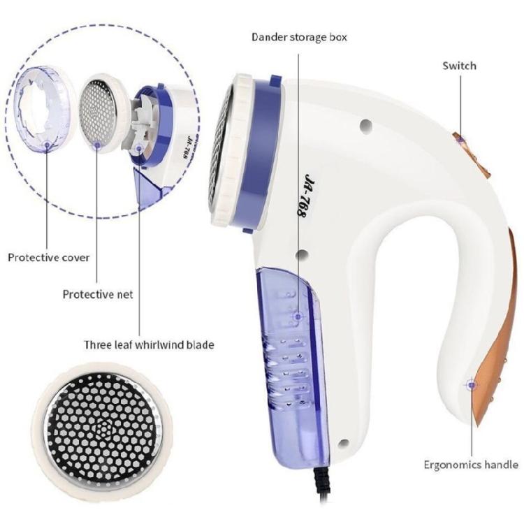 Antistatisk rakapparat för kläder, elektrisk luddborttagare, enkel användning, tar smidigt bort noppor från tröjor, rockar och textilier